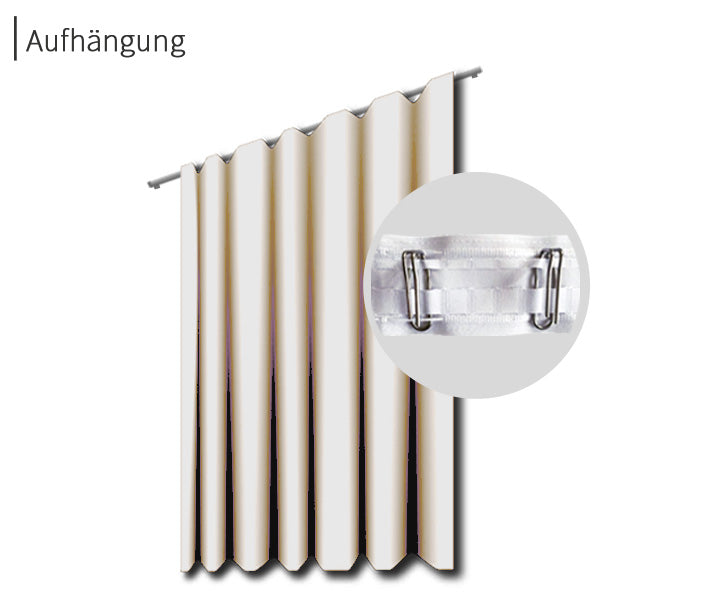 psssst Akustikvorhang 1.300g/m² | natur