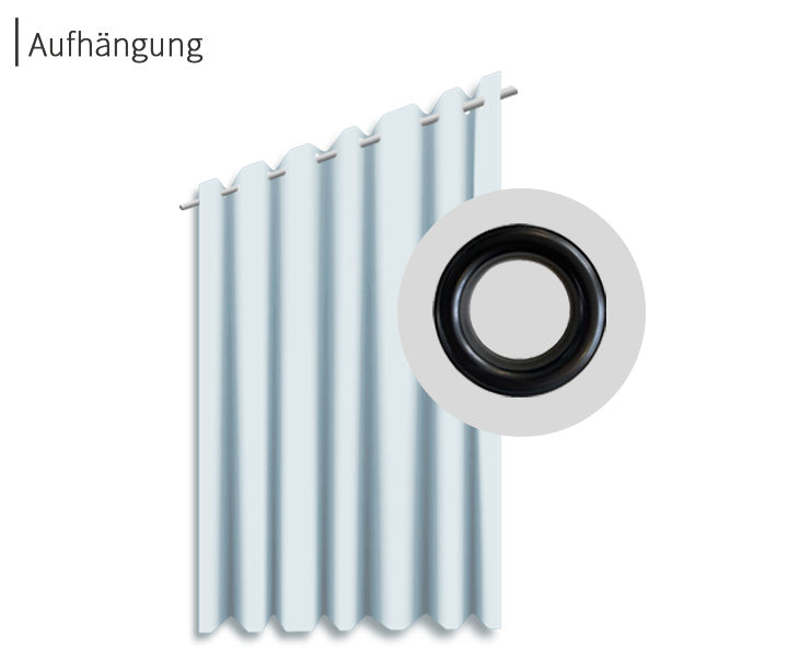 psssst Akustikvorhang 640g/m² | pastellblau