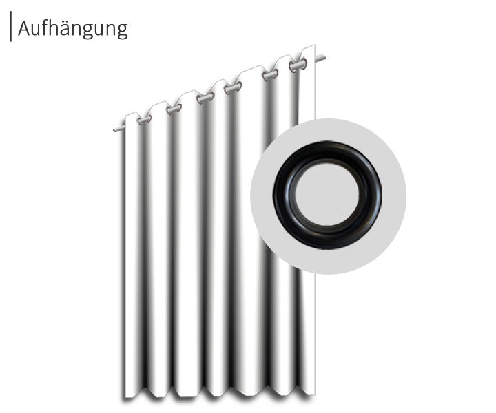psssst Akustikvorhang 1.300g/m² | weiß