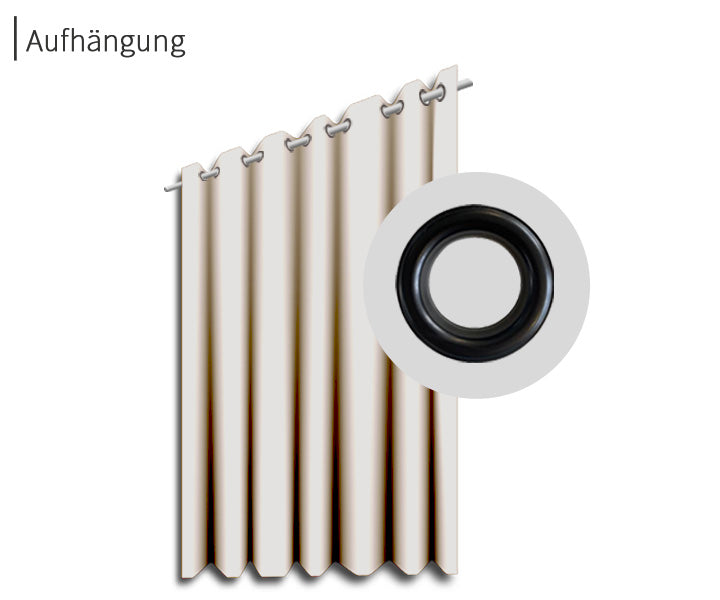 psssst Akustikvorhang 1.300g/m² | natur