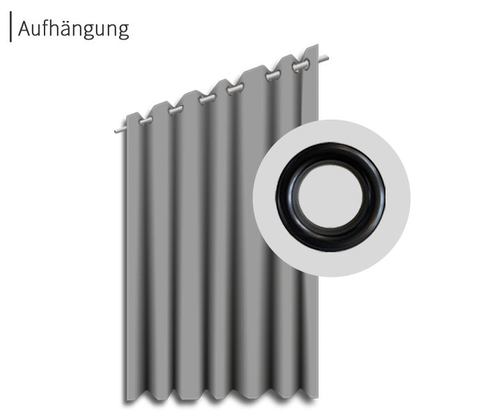 psssst Akustikvorhang 1.300g/m² | schiefergrau