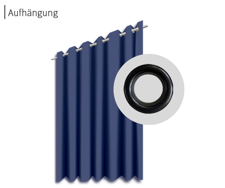 psssst Akustikvorhang 640g/m² | royalblau
