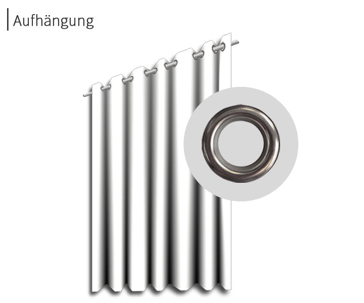 psssst Akustikvorhang 1.300g/m² | weiß
