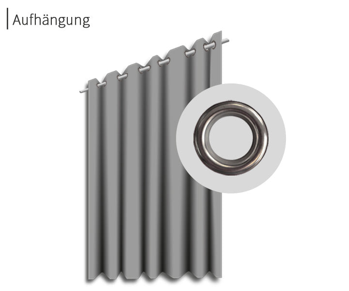 psssst Akustikvorhang 1.300g/m² | schiefergrau