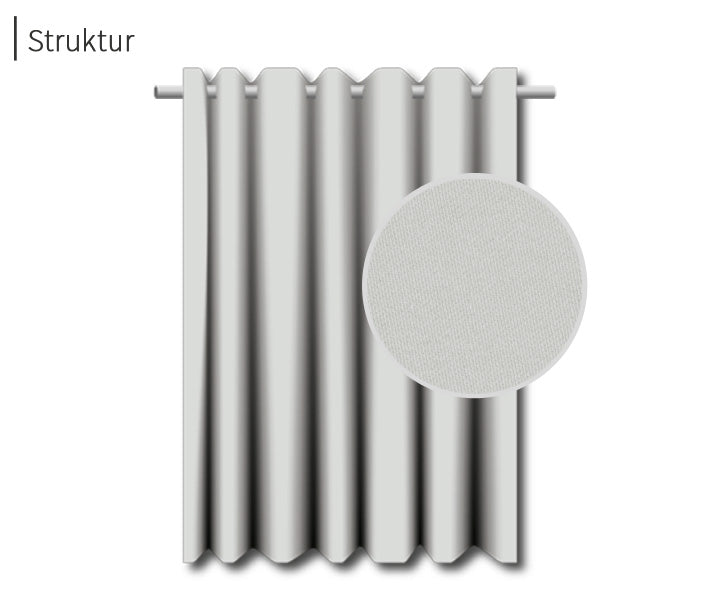 psssst Akustikvorhang 1.300g/m² | hellgrau