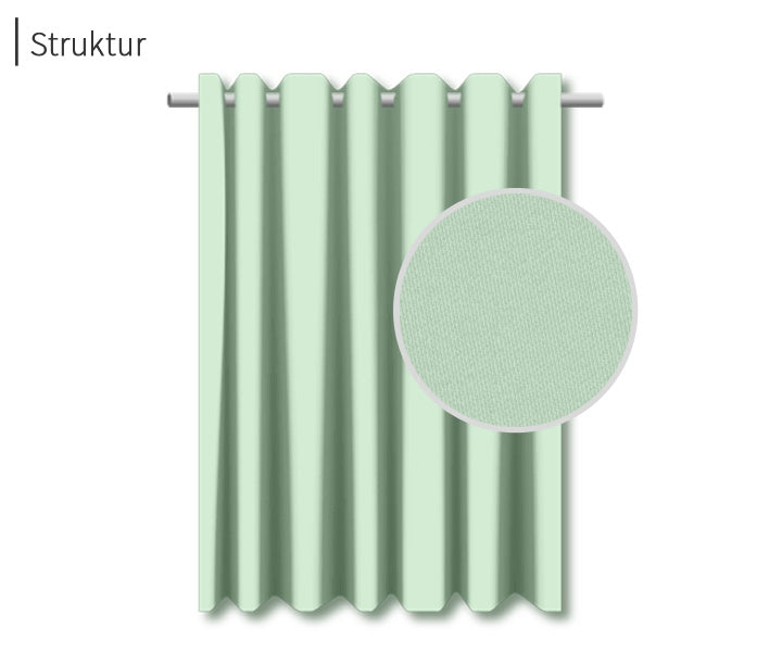 psssst Akustikvorhang 1.300g/m² | mintgrün