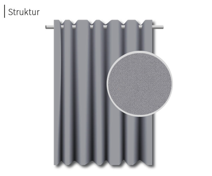psssst Akustikvorhang 1.300g/m² | schiefergrau