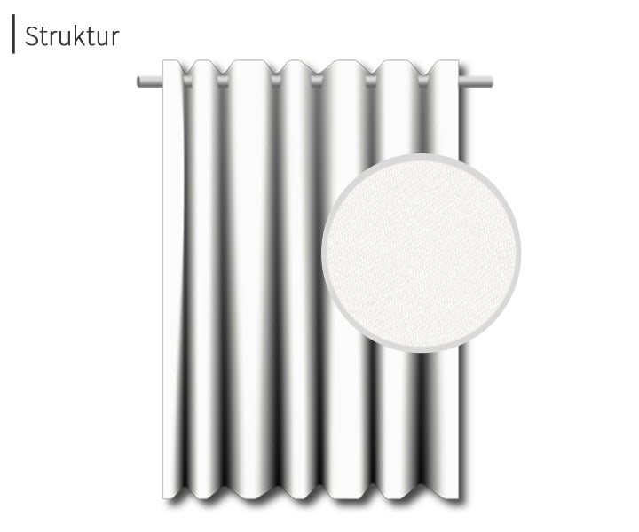 psssst Akustikvorhang 1.300g/m² | weiß