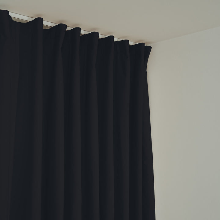 psssst Akustikvorhang 640g/m² | schwarz