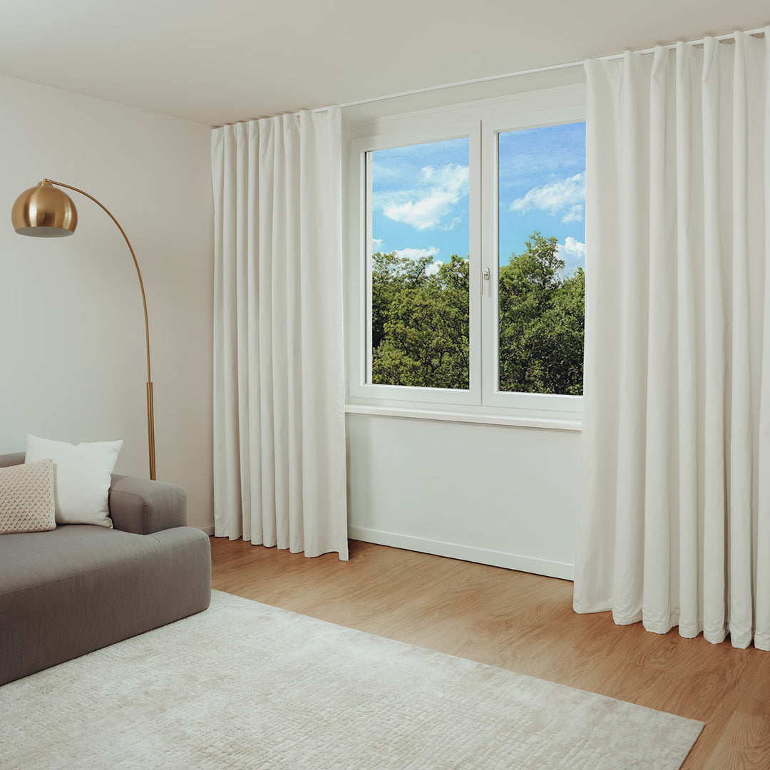 psssst Akustikvorhang 1.300g/m² | weiß