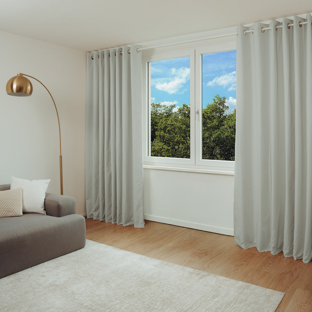 psssst Akustikvorhang 1.300g/m² | hellgrau